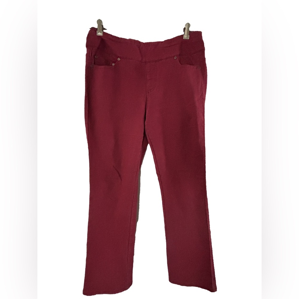 Chadwicks Burgundy Pants Sz 10